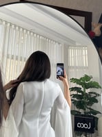 فستان بتطريز ناعم