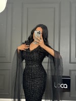 فستان سهره اسود