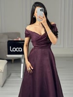 فستان سهره ناعم كلوش