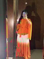 طقم ناعم بلونين مع حزام