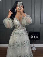 فستان سهره مطرز