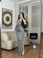 فستان سهره بلون مميز وتصميم جذاب