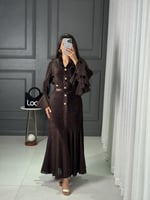 فستان ناعم باكمام من لوكا