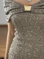 فستان سهره ماسك بتصميم مميز من لوكا فاشن