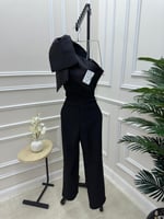 جمبسوت اسود بكتف واحد