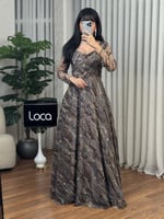 فستان سهره تطريز راقي