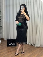 طقم سهره باللون الأسود