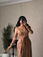 فستان ناعم مع بطانه