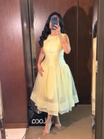 فستان ناعم ميد