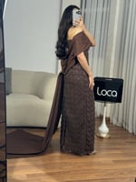 فستان سهره بلون مميز وجذاب