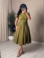 فستان ناعم يتصميم راقي