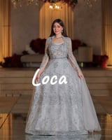 فستان سهره وتطريز مميز