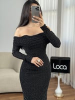 فستان ليل باريس الناعم من لوكا