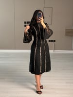 فستان ناعم ميدي