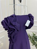 فستان ليلكي