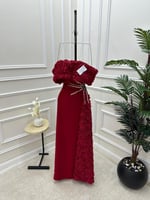 فستان سهره احمر