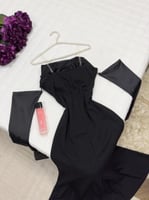 فستان ناعم اكمام طويله