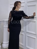 فستان ناعم بلمسات من الدانتيل