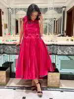 فستان فوشي ميدي