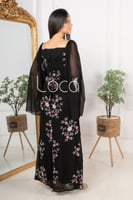 فستان ناعم مميز بورد تطريز