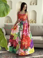 فستان مورد بألوان مميزة