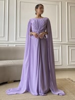 فستان موف ناعم