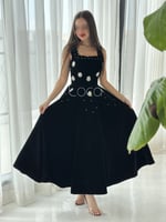 فستان مميز من الجوخ