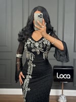 فستان سهره اسود