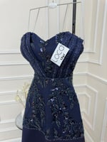 فستان سهره بتطريز فخم من لوكا فاشن