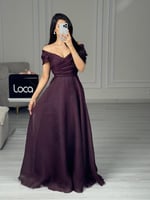 فستان سهره ناعم كلوش