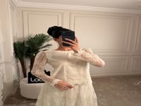 طقم ناعم بلون اوف وايت من لوكا فاشن