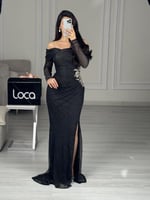 فستان سهره اسود راقي