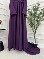 فستان سهره ليلكي