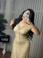 فستان ناعم دانتيل