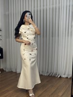 طقم بلوزه وتنوره