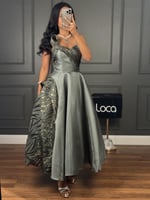 فستان غصن الزيتون الملكي