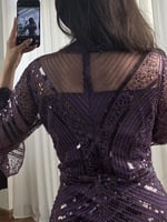 فستان سهره راقي وناعم