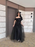 فستان سهره اسود