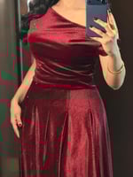 طقم مخمل ناعم يلمعه من لوكا