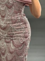 فستان سهره بتصميم ملفت للانظار من لوكا فاشن