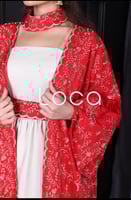 جلابيه قطعتين تطريز كمبيوتر