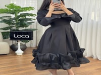 فستان ناعم ميد