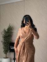 فستان ناعم مع بطانه