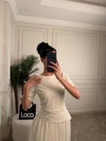 طقم ناعم بقصه ناعمه