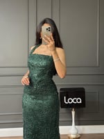 فستان زمرد السهره