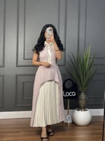 فستان انيق بتكسيره تلفت النظر