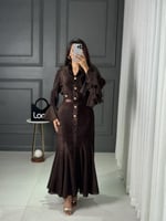 فستان ناعم باكمام من لوكا