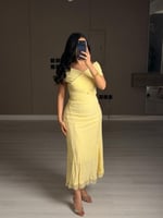 فستان ناعم وراقي من لوكا