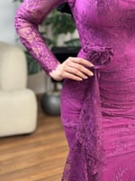 فستان سهره دانتيل ناعم