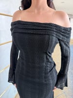 فستان ناعم راقي من لوكا